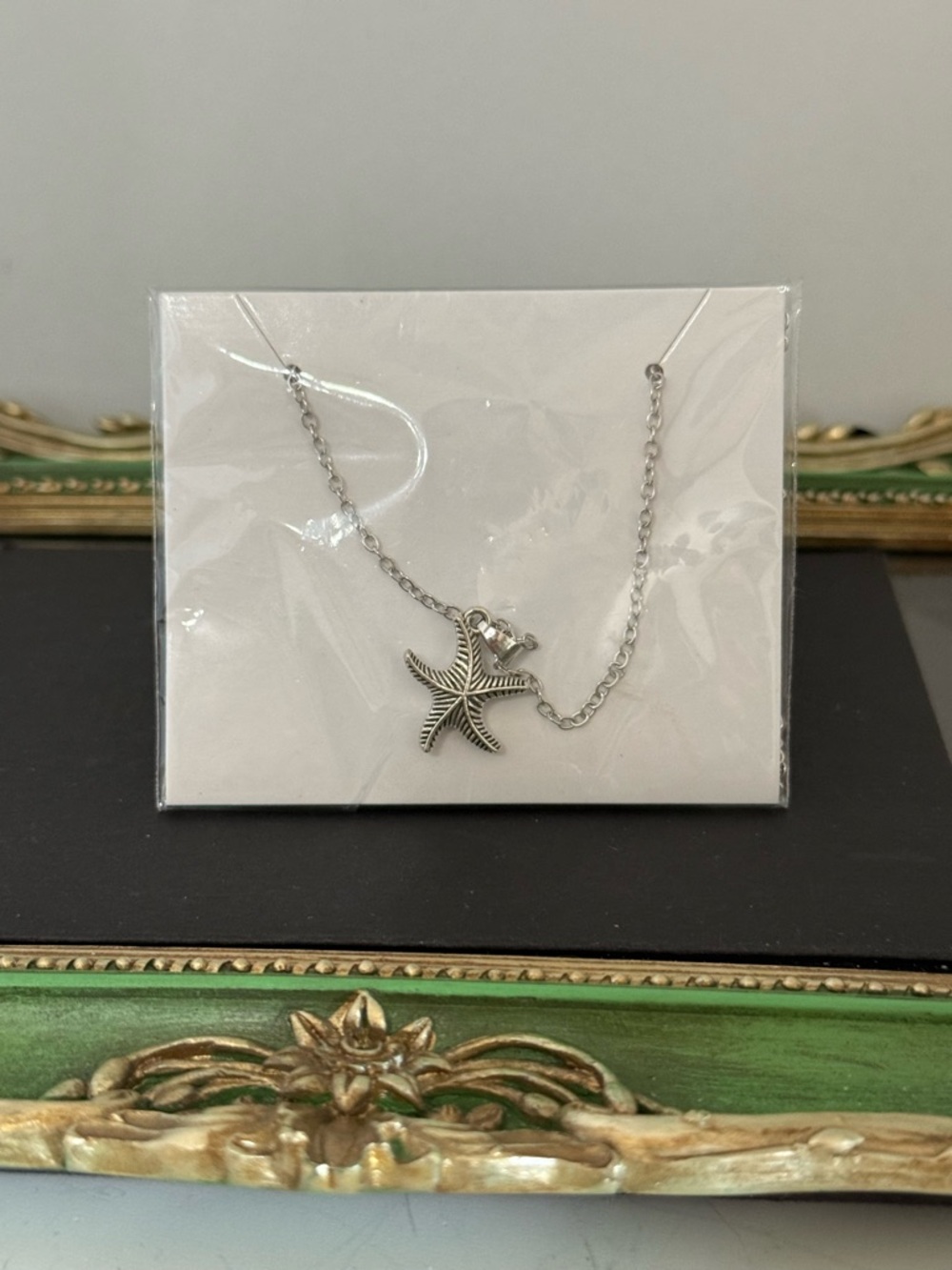 Effy Silver Starfish Pendant Necklace